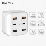 48W Travel Adapter KiT With PD+QC3.0